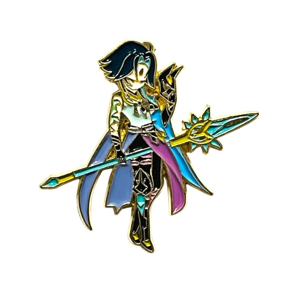 Genshin Impact Xiao Fan Made Enamel Pin Lapel Pin